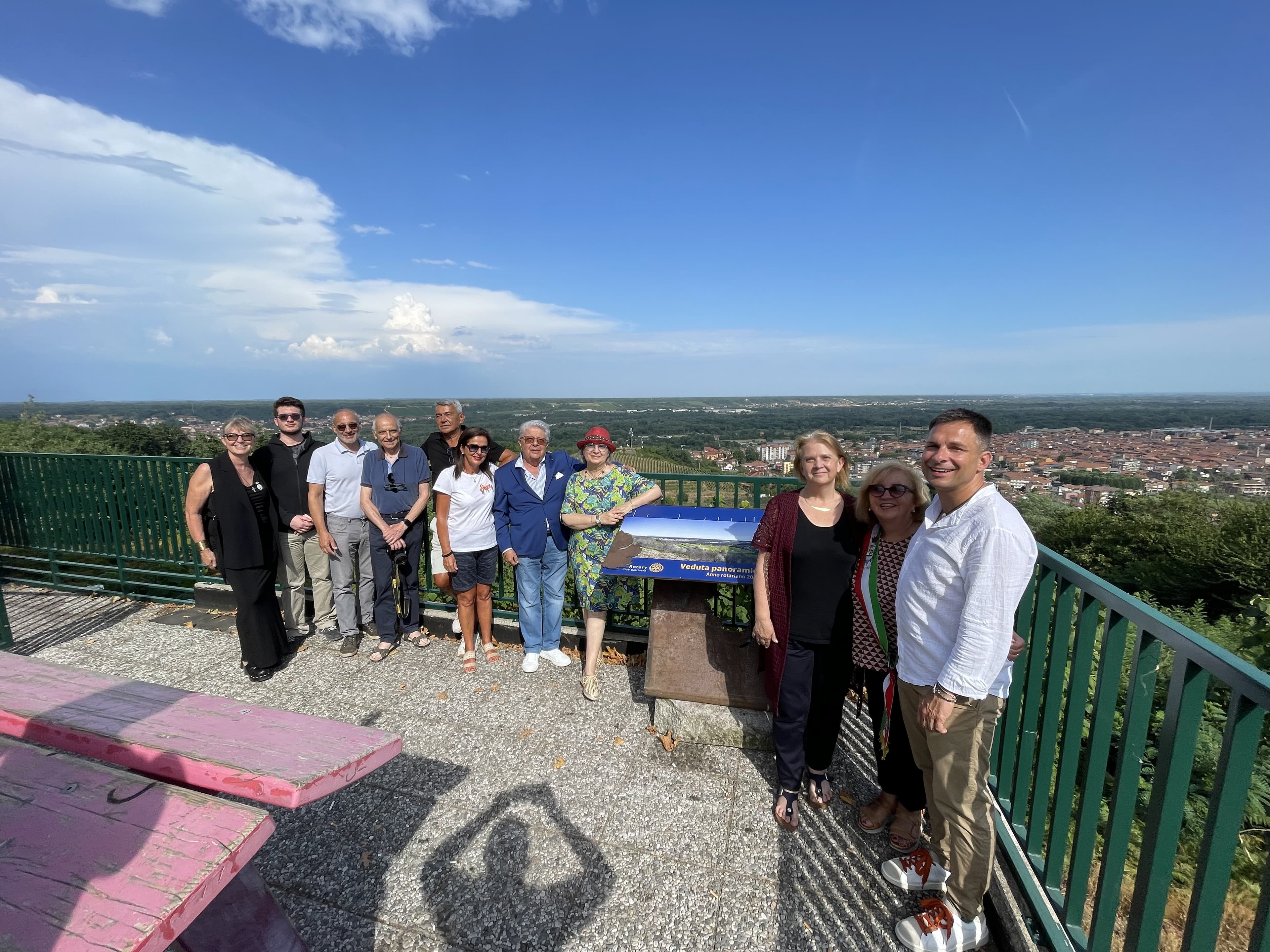 Torre delle Castelle, inaugurata una nuova tavola panoramica