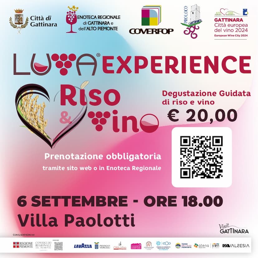 LUVA Experience, Riso&Vino