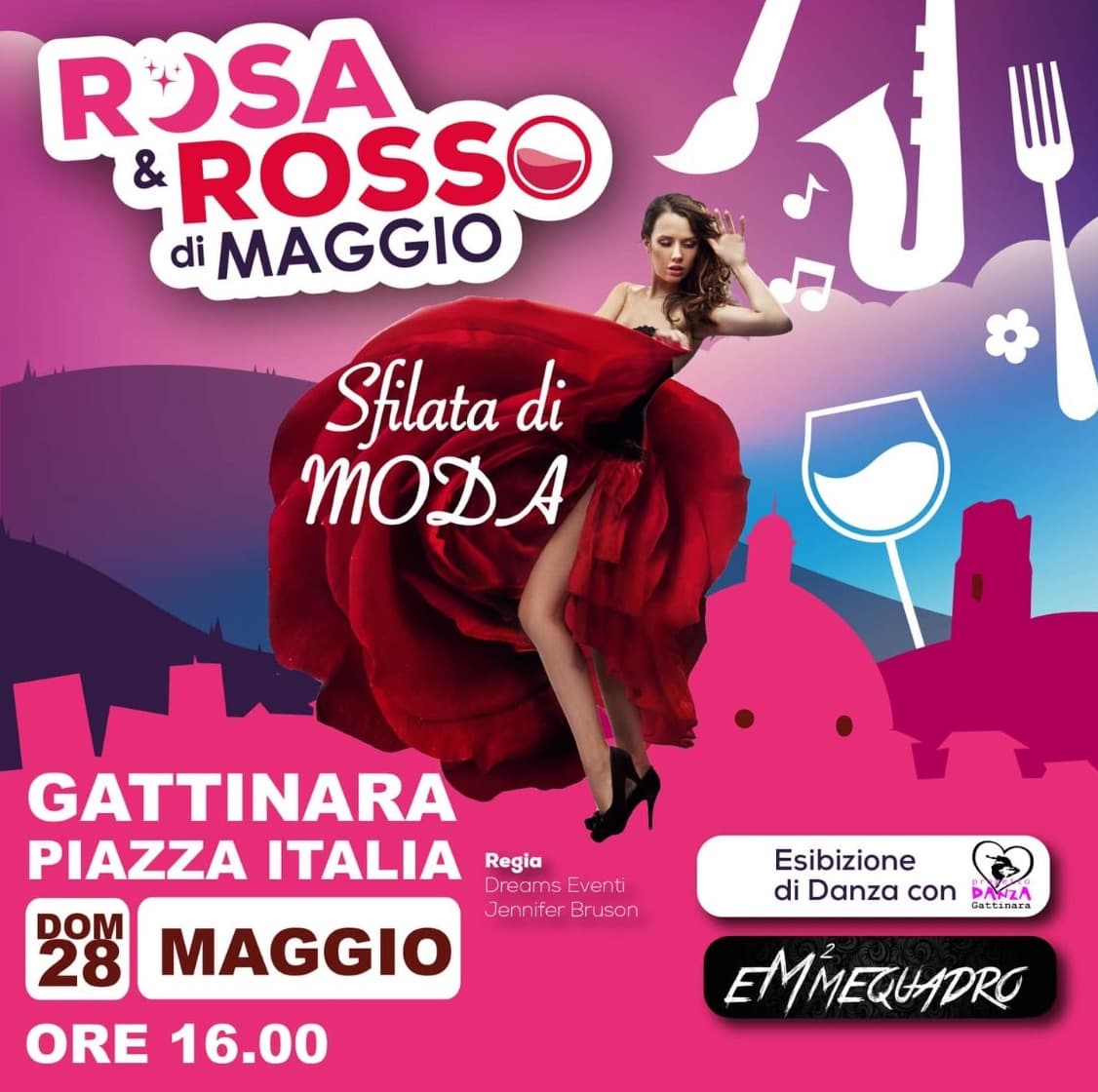 Torna la sfilata di Moda a Rosa e Rosso di Maggio