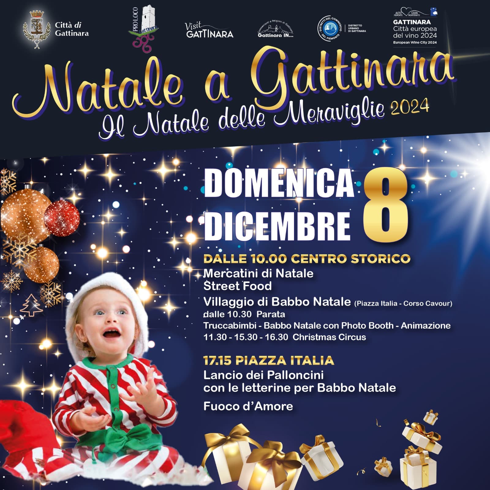 Gattinara si prepara al Natale
