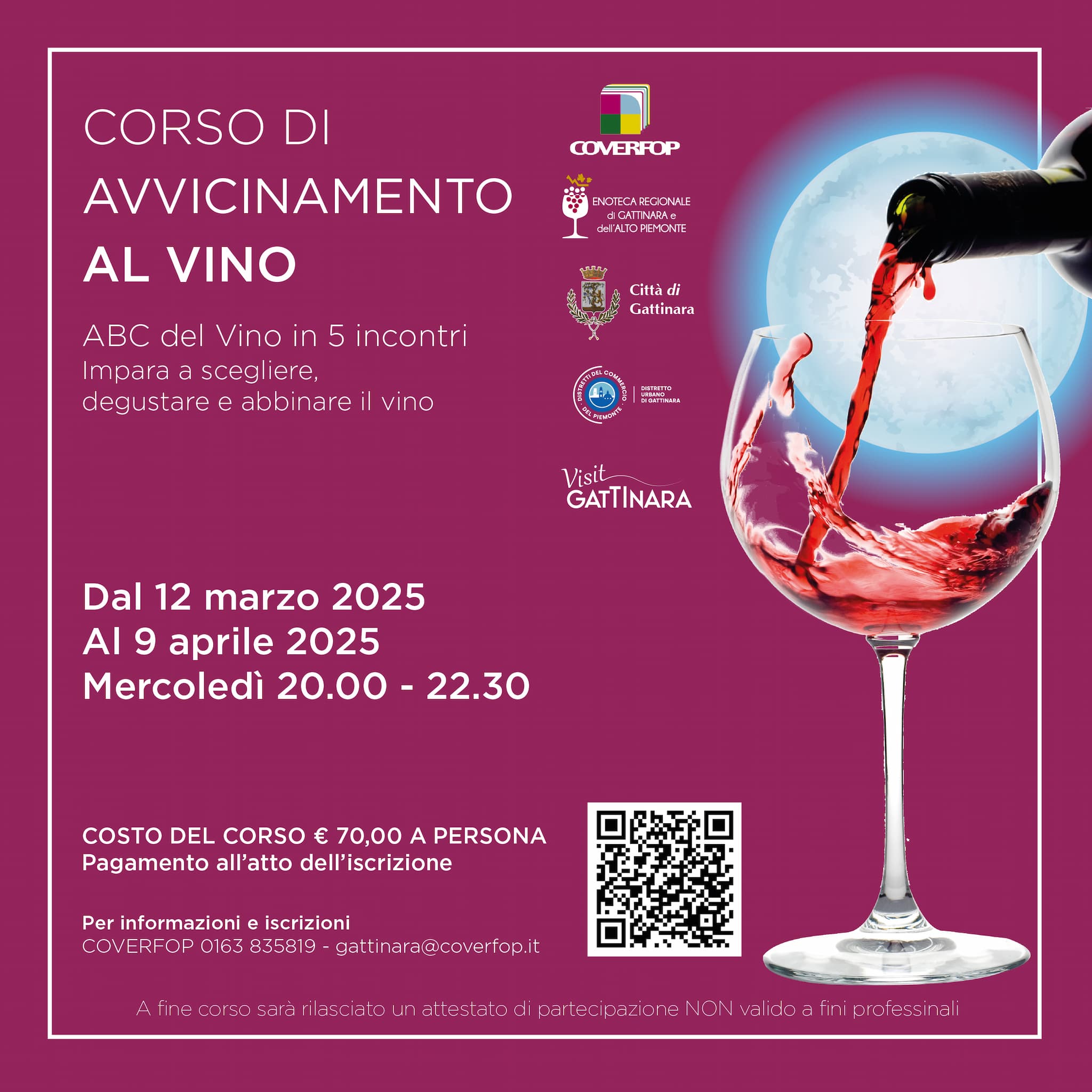 Corso di Avvicinamento al Vino: un viaggio tra sapori e cultura