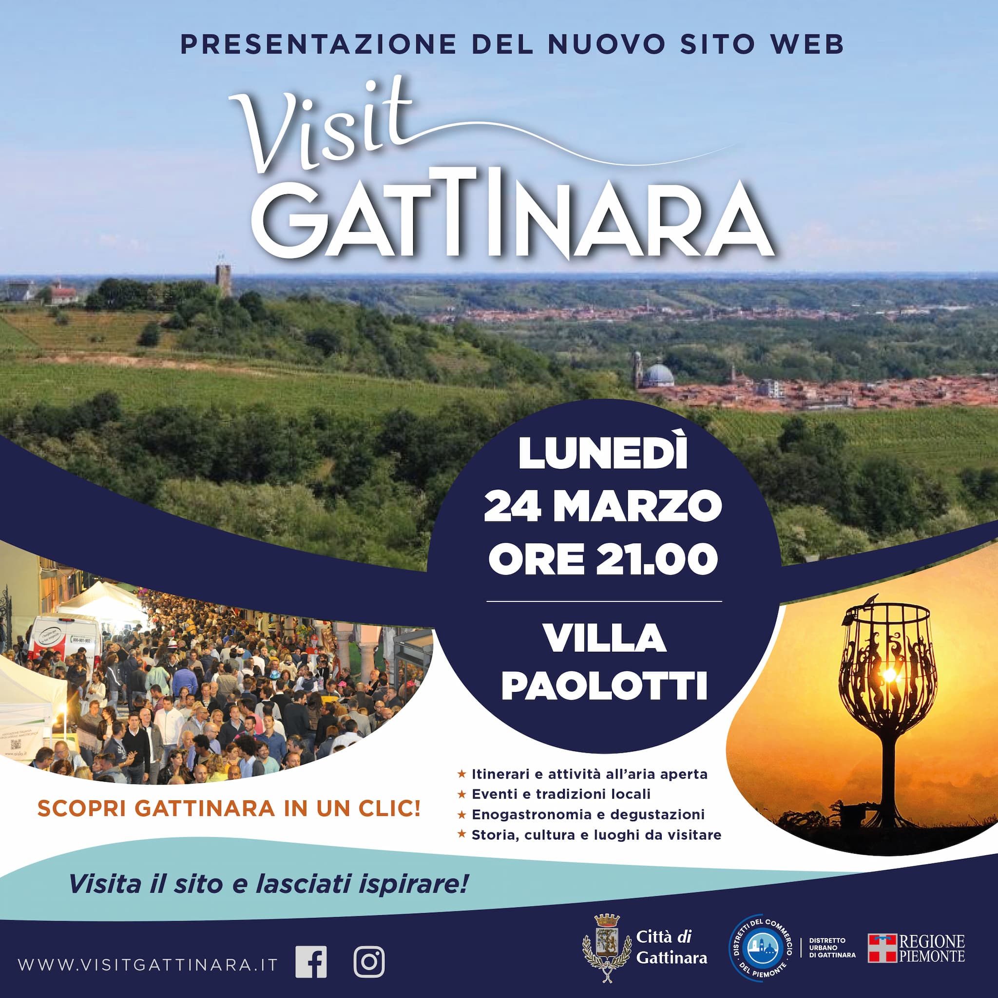 VisitGattinara.it: il nuovo portale per scoprire il territorio