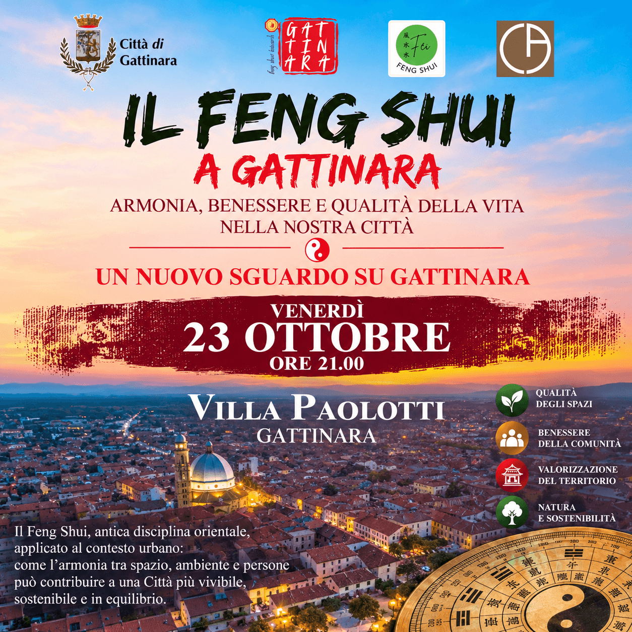 Il Feng Shui applicato all'urbanistica