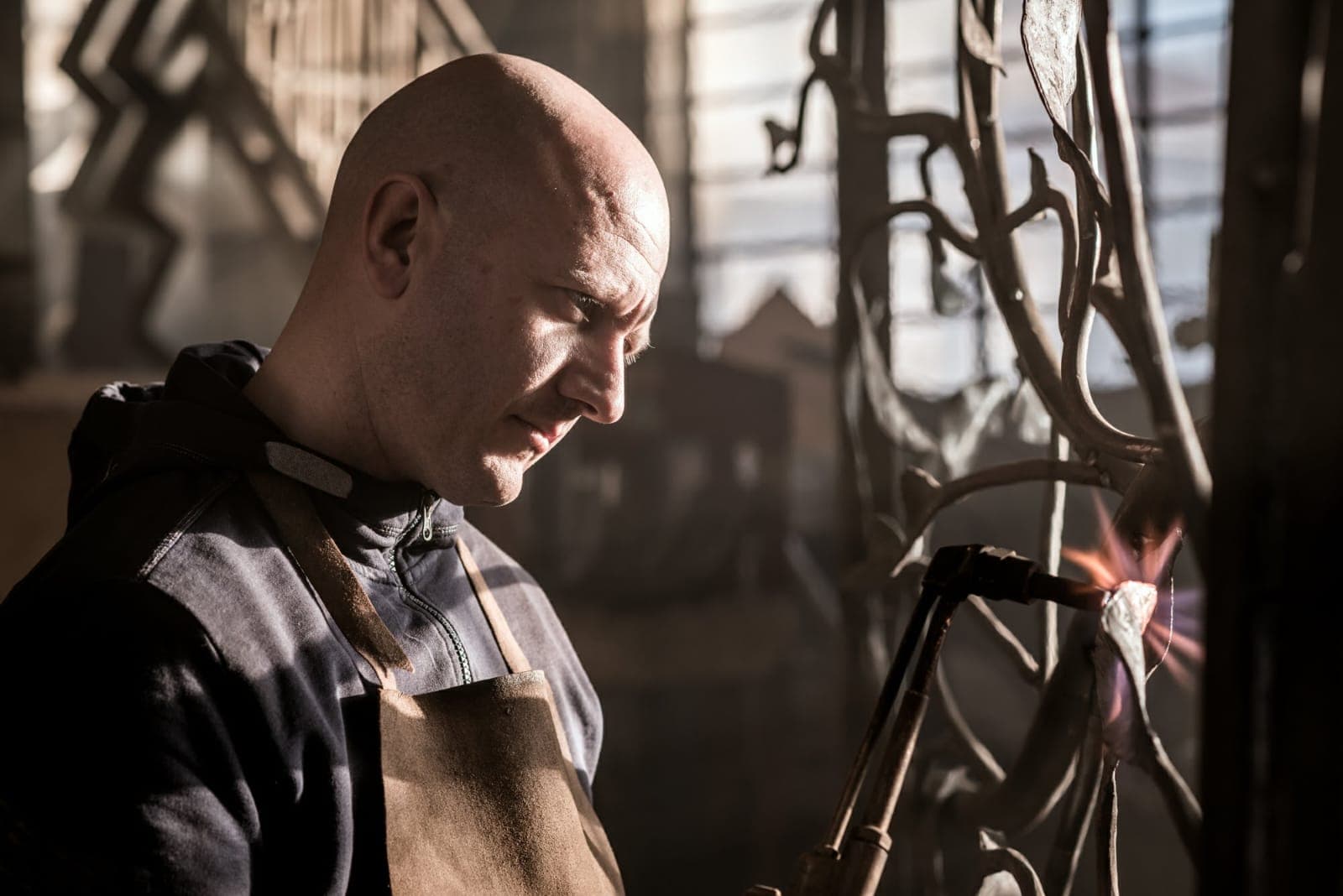 Ruben Bertoldo, il metallo diventa arte